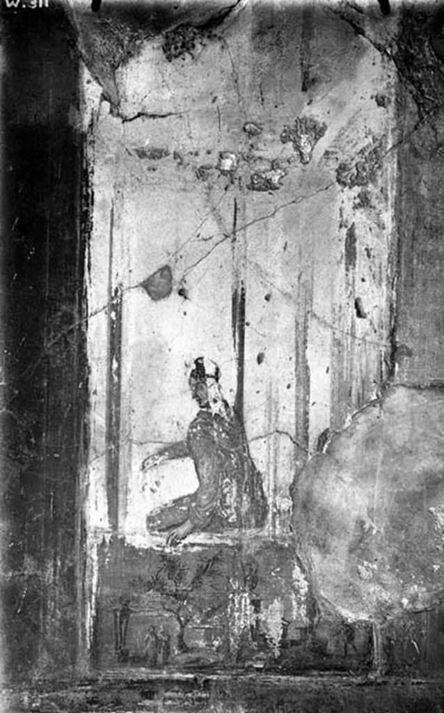 231078 Bestand-D-DAI-ROM-W.0311.jpg
VI.9.6 Pompeii. W.311. Room 8, detail of figure from west wall.
Photo by Tatiana Warscher. With kind permission of DAI Rome, whose copyright it remains.
See http://arachne.uni-koeln.de/item/marbilderbestand/231078