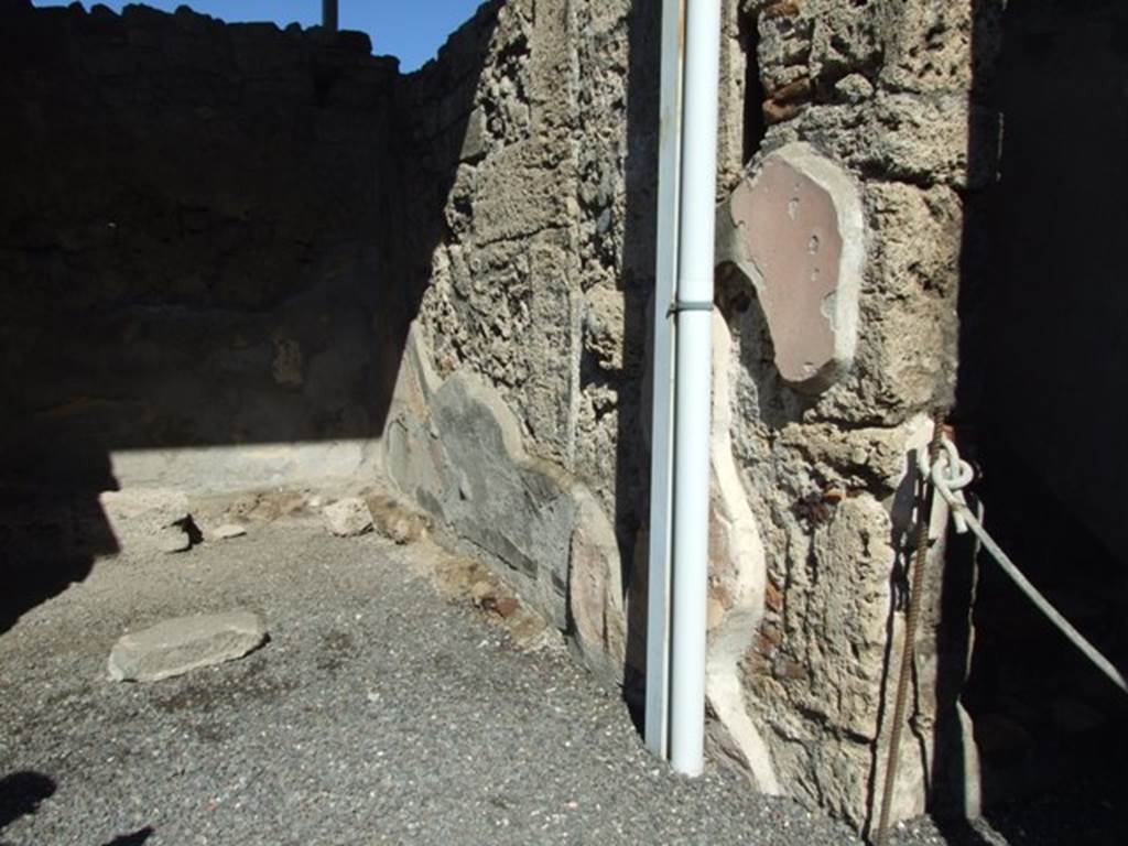 VI.9.6 Pompeii. March 2009. Room 11, east wall.