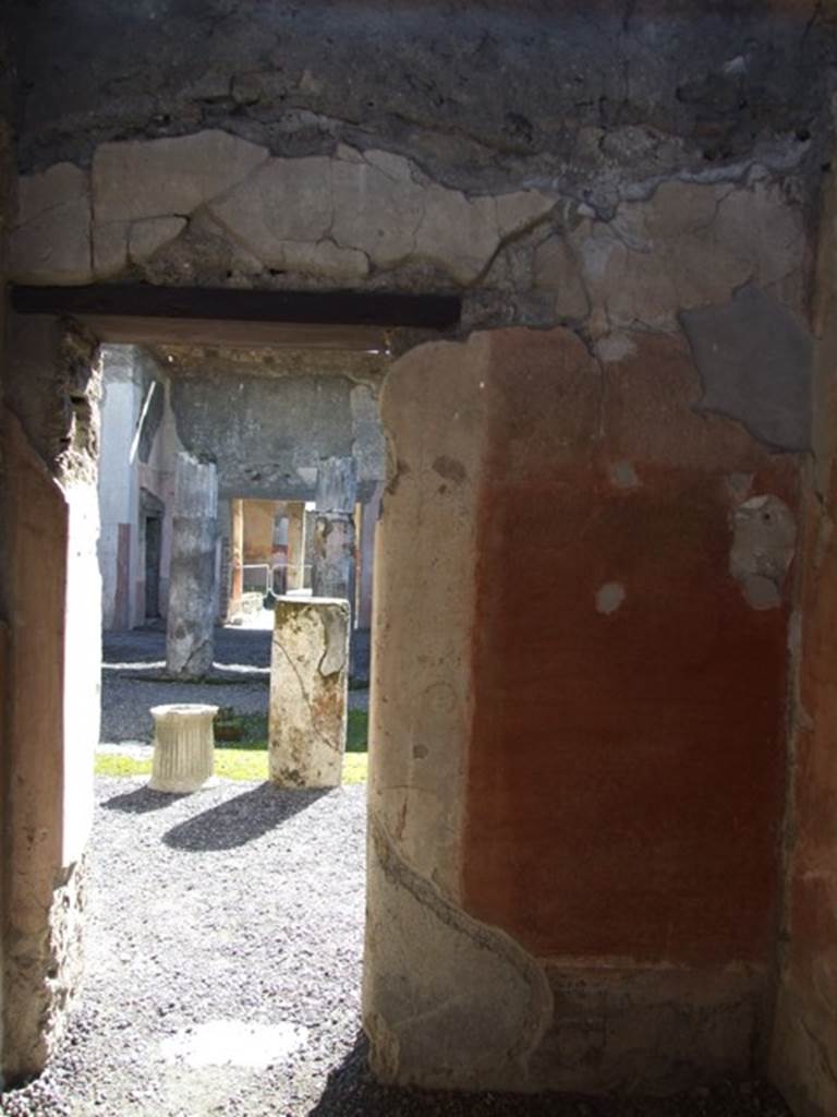 VI.9.6 Pompeii. March 2009. Room 13. South wall.