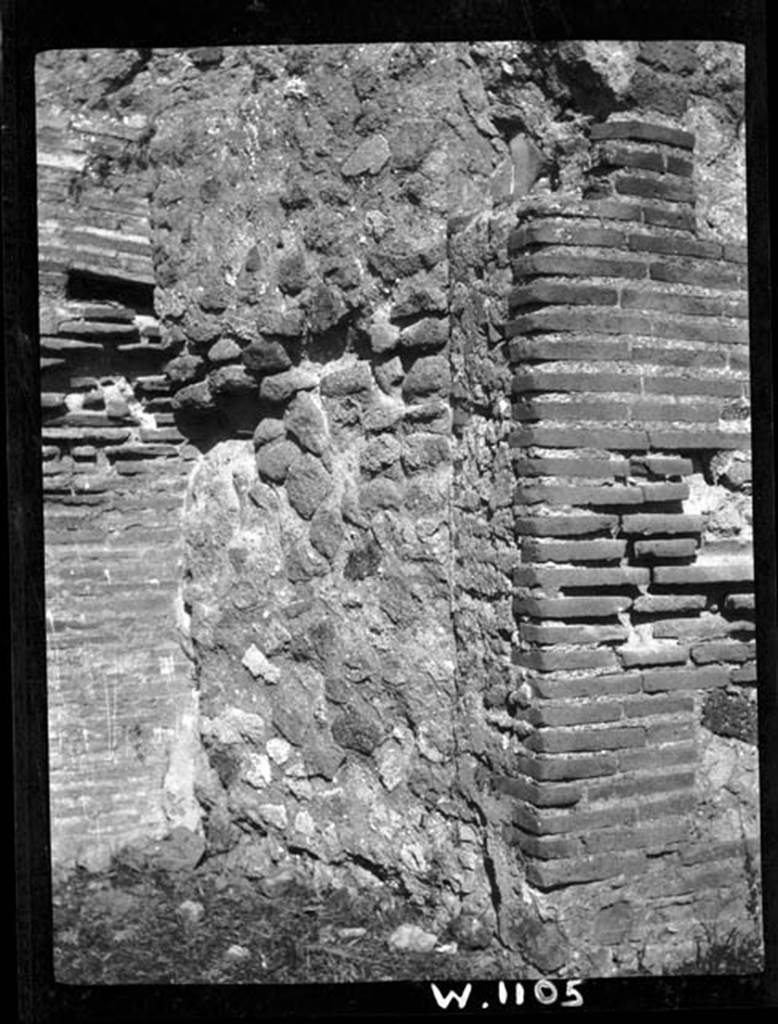 230593 Bestand-D-DAI-ROM-W.1105.jpg
VI.9.7 Pompeii. W1105. Blocked doorway from 6.9.7/8 into rear rooms of 6.9.6.
Photo by Tatiana Warscher. With kind permission of DAI Rome, whose copyright it remains.
See http://arachne.uni-koeln.de/item/marbilderbestand/230593