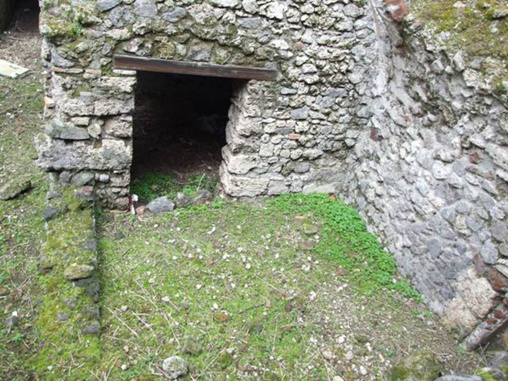 VI.9.10 Pompeii. March 2009. Kitchen area underneath rear of house.