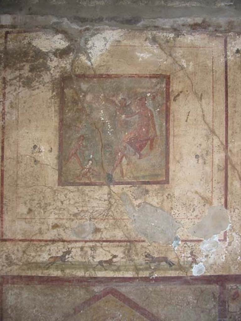 VI.10.1 Pompeii. May 2003. Wall painting from centre of north wall, Venus Pescatrice.
Photo courtesy of Nicolas Monteix.