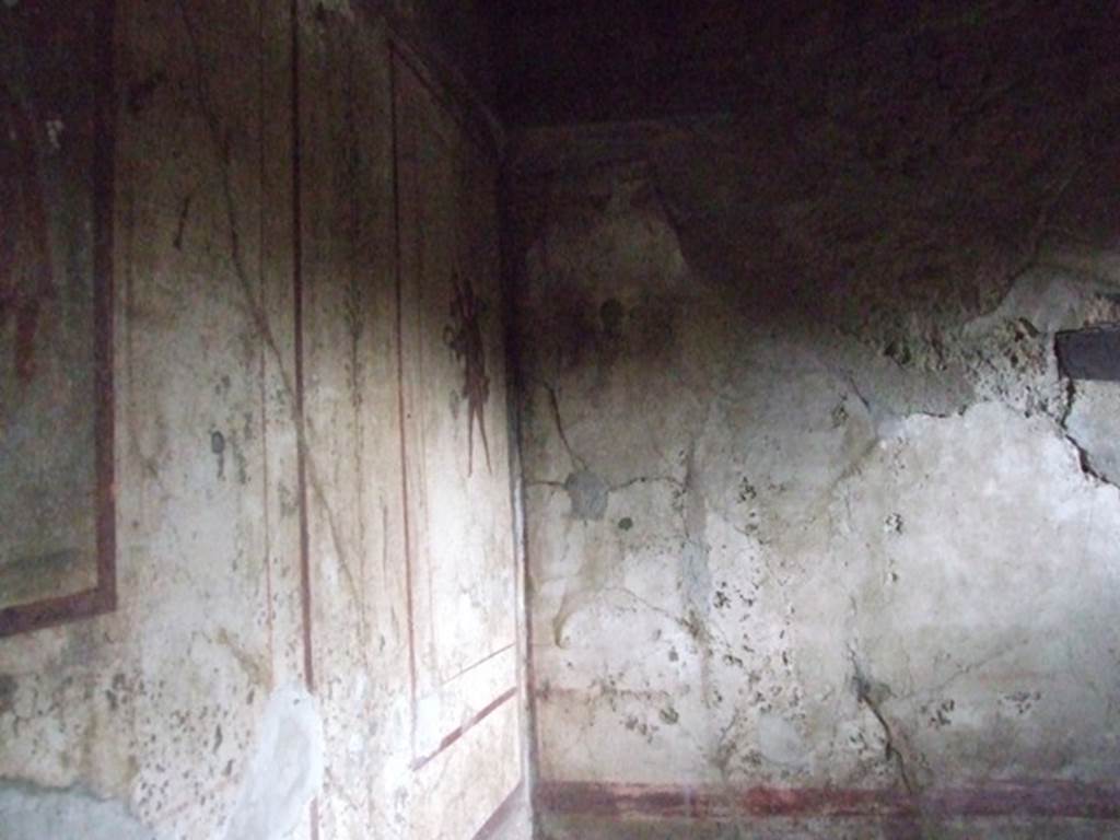 VI.10.1 Pompeii. March 2009. Rear room on south side. North east corner.