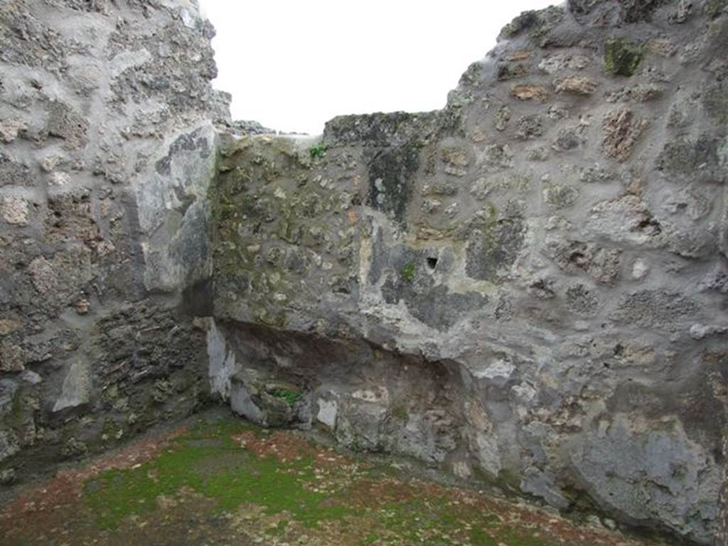 VI.10.6 Pompeii. March 2009. Room 8. South wall with recess.