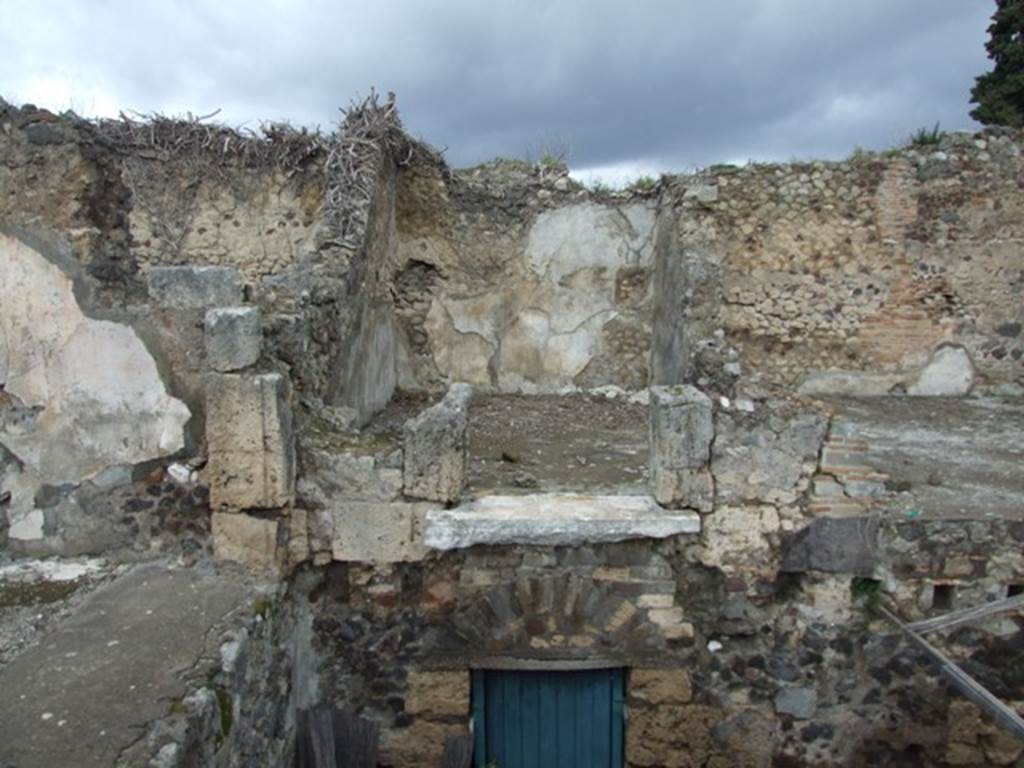 VI.10.7 Pompeii. March 2009. Room 9. Room on north side of house at upper level.
