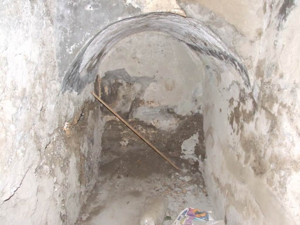 VI.10.7 Pompeii. March 2009. Room 13. Area under the stairs.