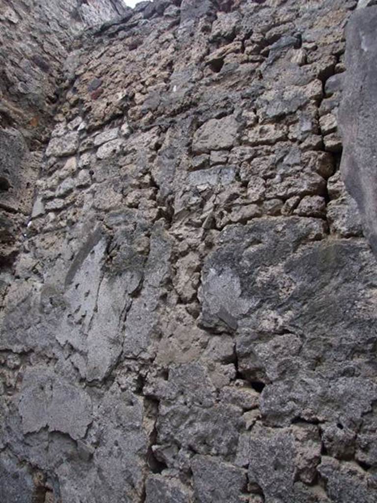 VI.10.11 Pompeii. March 2009. Room 11. Cubiculum on west side of atrium. North wall.