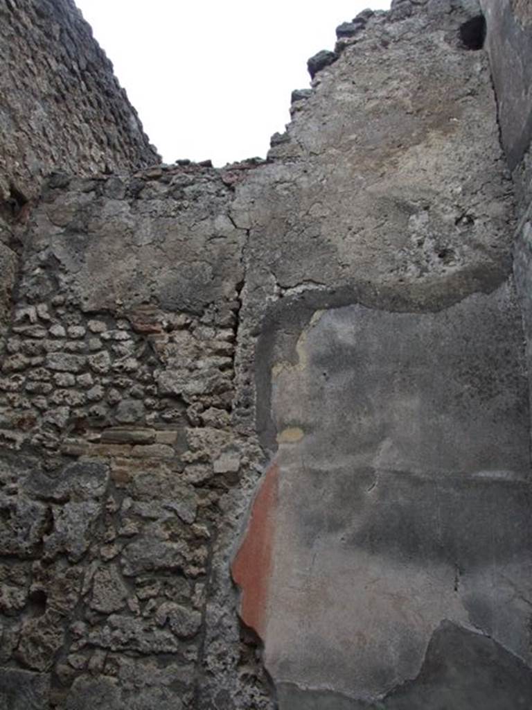 VI.10.11 Pompeii. March 2009. Room 12. Cubiculum on west side of atrium. North wall.