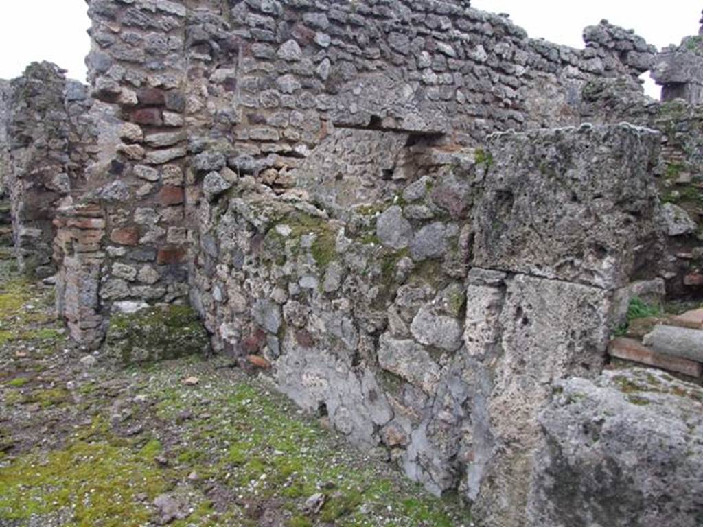 VI.10.11 Pompeii. March 2009. Room 23. South wall.