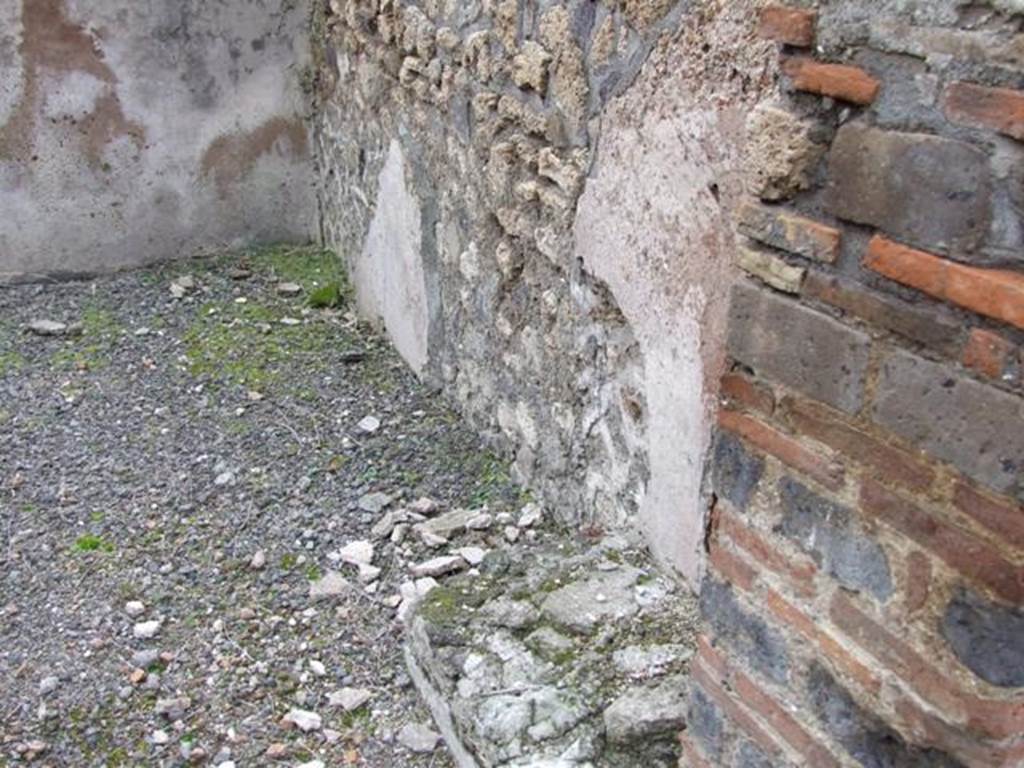 VI.10.14 Pompeii. March 2009. Room 2, west wall of triclinium.