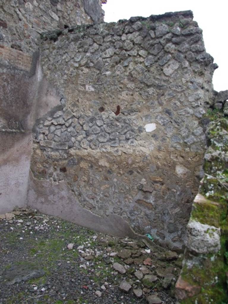 VI.10.14 Pompeii. March 2009. Room 4, south wall of cubiculum on east side of atrium.