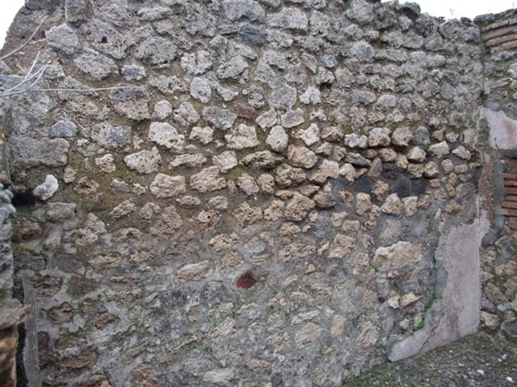 VI.10.14 Pompeii. March 2009. Room 5, north wall of cubiculum on east side of atrium.