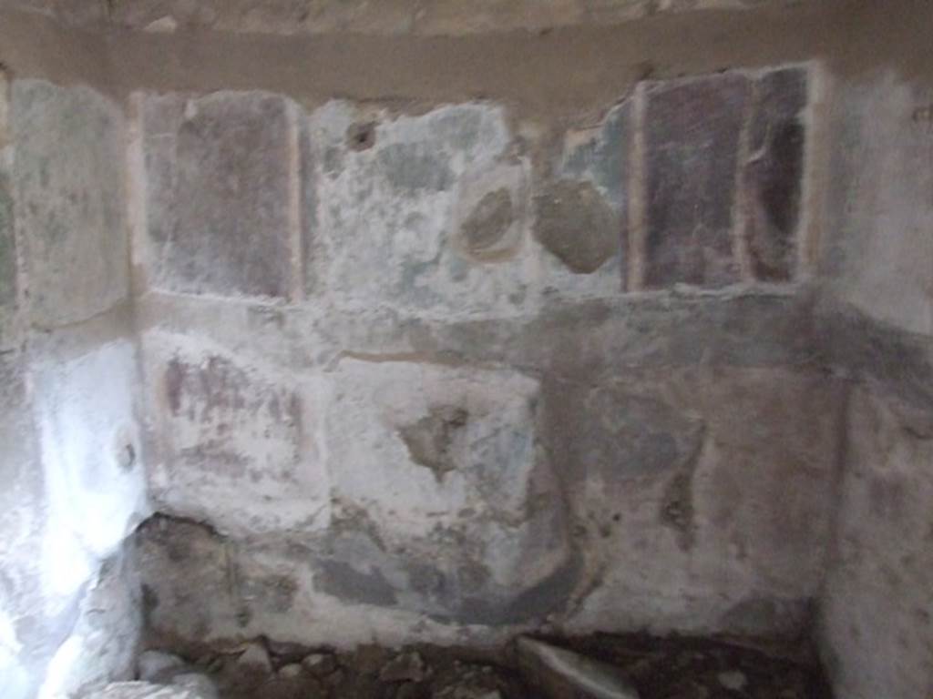 VI.11.9 Pompeii. March 2009. Room 22, east wall of caldarium.