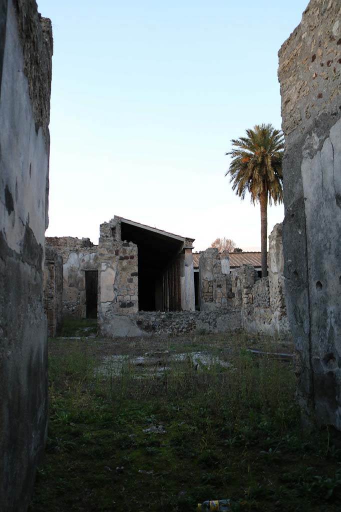 VI.11.9 Pompeii. December 2018.
Room 3, looking north across atrium, from entrance corridor. Photo courtesy of Aude Durand.