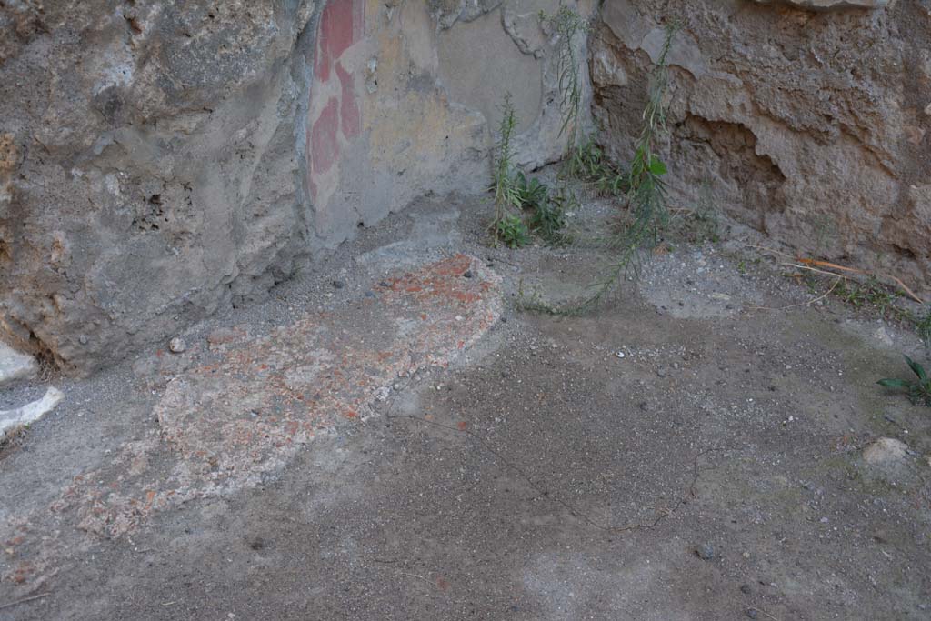 VI.11.10 Pompeii. October 2017. Room 29, flooring near east wall and south-east corner.
Foto Annette Haug, ERC Grant 681269 DÉCOR