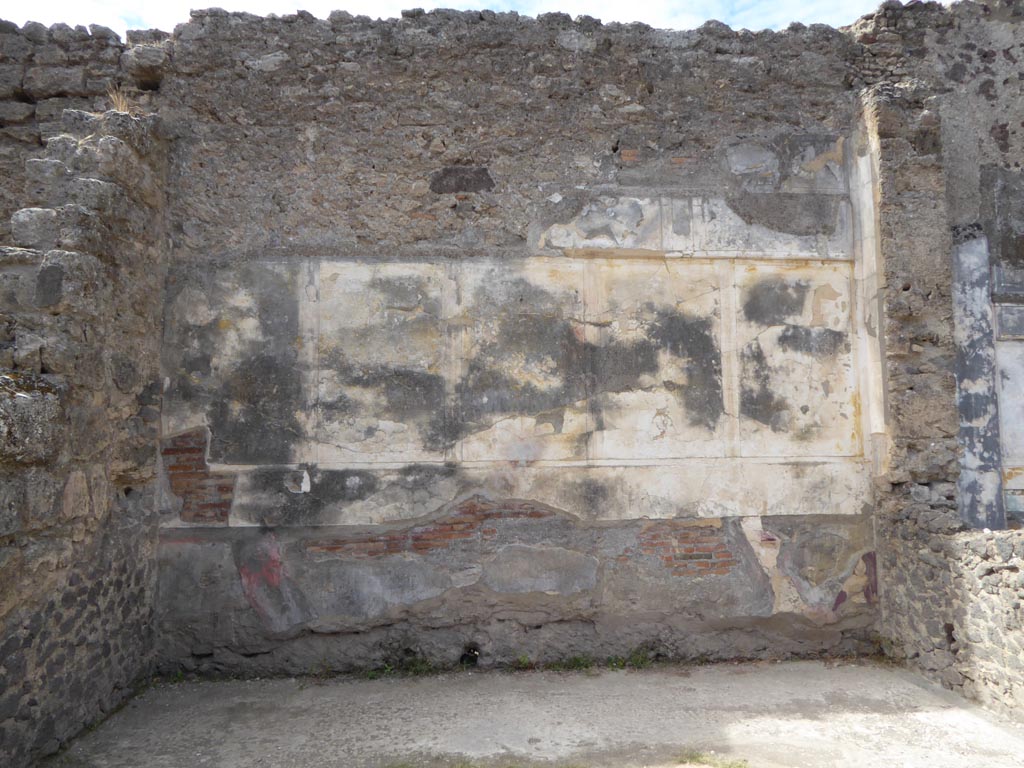 VI.12.2 Pompeii. September 2015. Room 35, west wall of dining room.
Foto Annette Haug, ERC Grant 681269 DÉCOR.