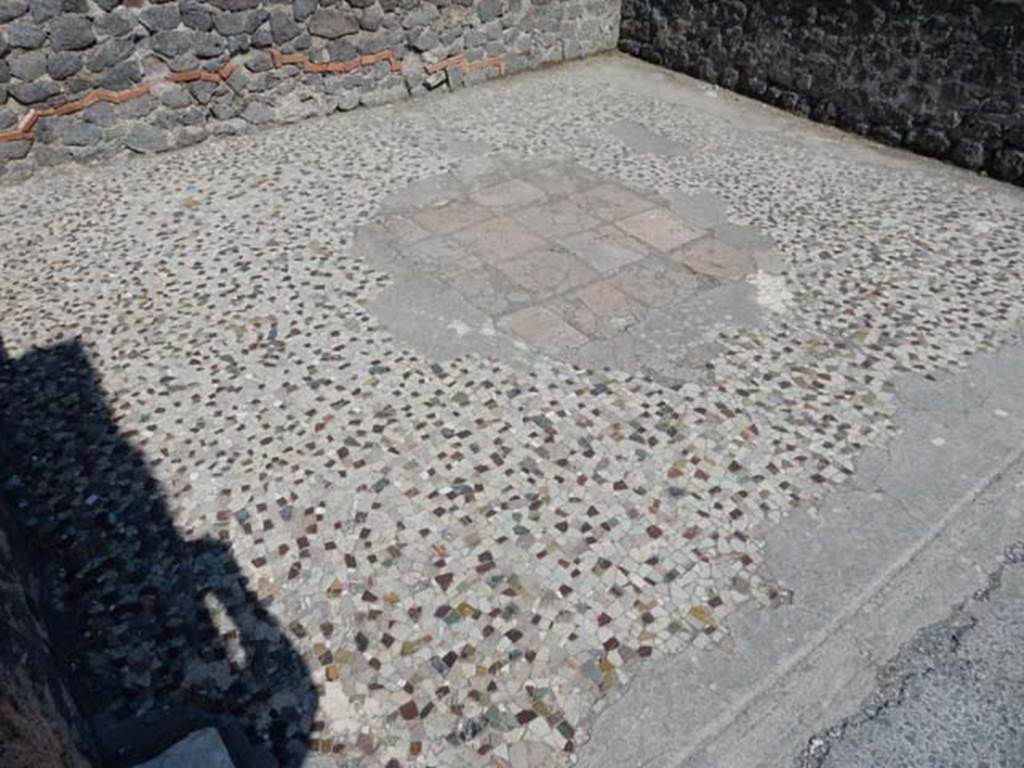 VI.12.2 Pompeii. May 2015. Floor in ala on east side of atrium. Photo courtesy of Buzz Ferebee.