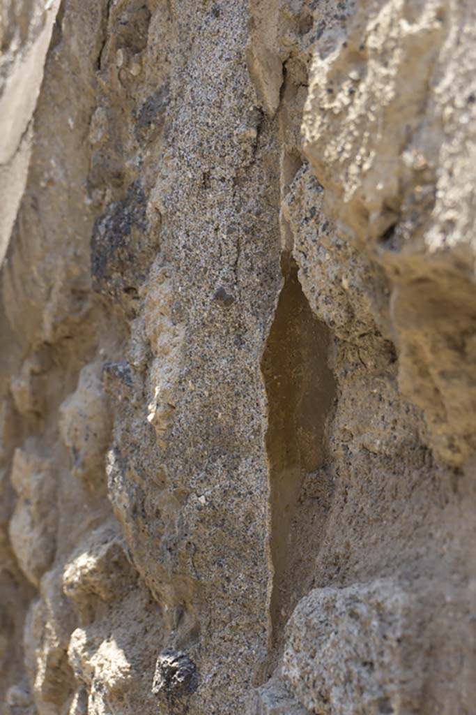 VI.12.5 Pompeii. 14th July 2017. Room 15, detail from west wall in triclinium.
Foto Annette Haug, ERC Grant 681269 DÉCOR.