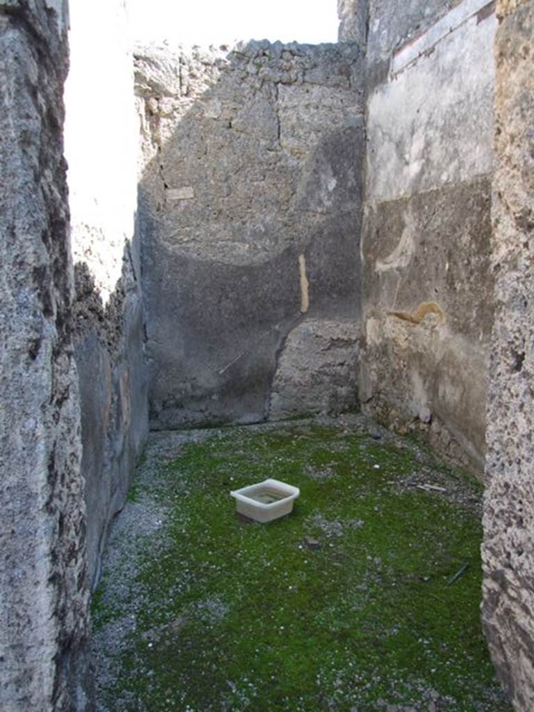VI.14.20 Pompeii. March 2009. Room 2. Cubiculum.