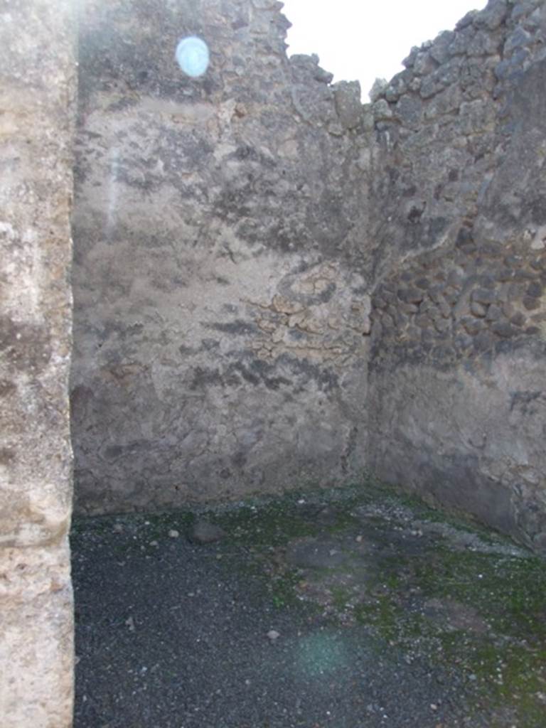 VI.14.20 Pompeii. March 2009. Room 3. Ala on south side of atrium.