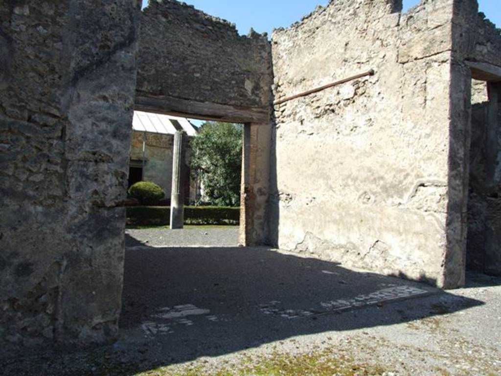 VI.14.20 Pompeii. March 2009. Room 4. Tablinum.