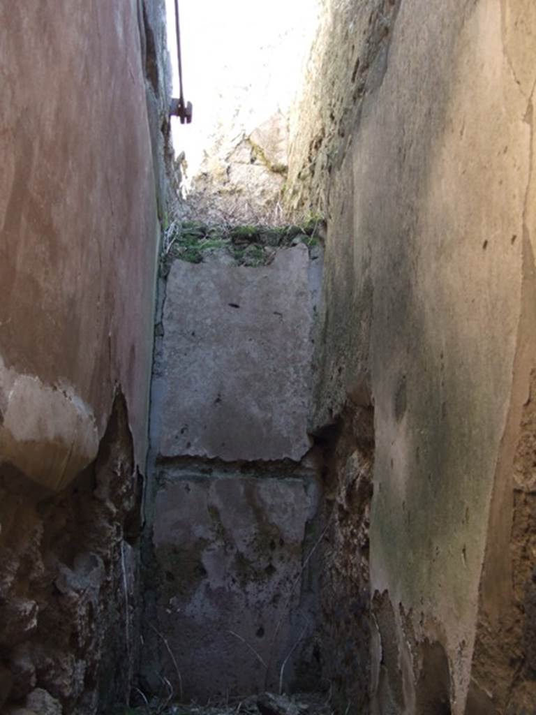VI.14.20 Pompeii. March 2009. Room 12. Small room on south side of room 4. East wall.