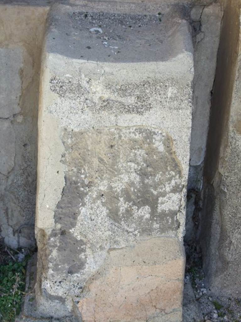 VI.15.5 Pompeii. March 2009. Room 1. Atrium. Altar. Altar on south side.