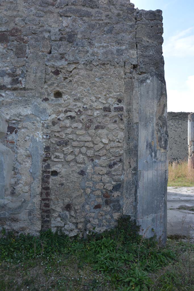 VI 15 5 Pompeii. March 2019. Room 1, atrium, west wall of atrium on south side of tablinum 7.
Foto Annette Haug, ERC Grant 681269 DÉCOR.