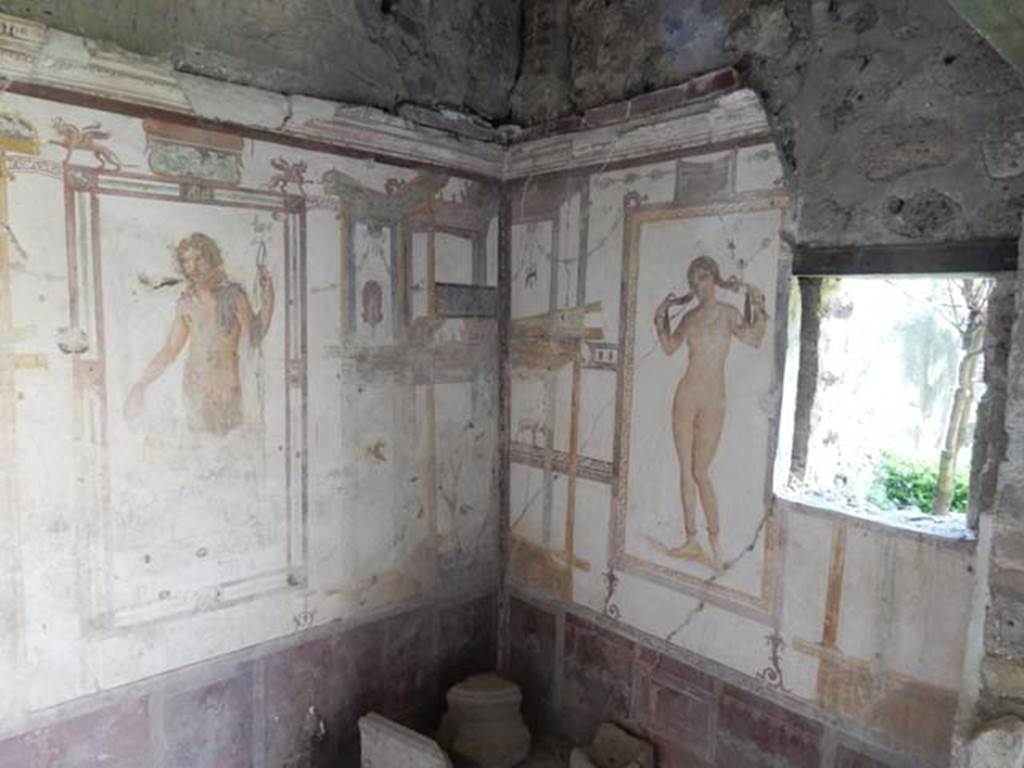 VI.15.8 Pompeii. May 2015. Looking towards the south-west corner. Photo courtesy of Buzz Ferebee.