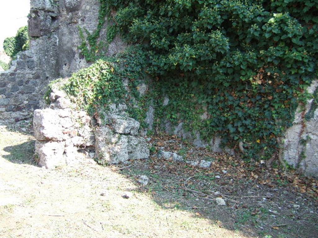 VI.15.20 Pompeii. September 2005. Looking east towards south-east corner of atrium.