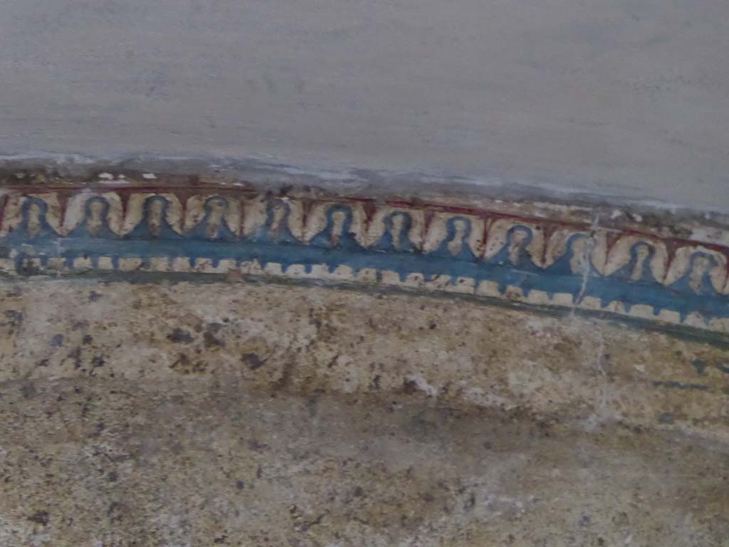 VI.16.7 Pompeii. September 2015. Room I, detail from upper north wall.
Foto Annette Haug, ERC Grant 681269 DÉCOR.
