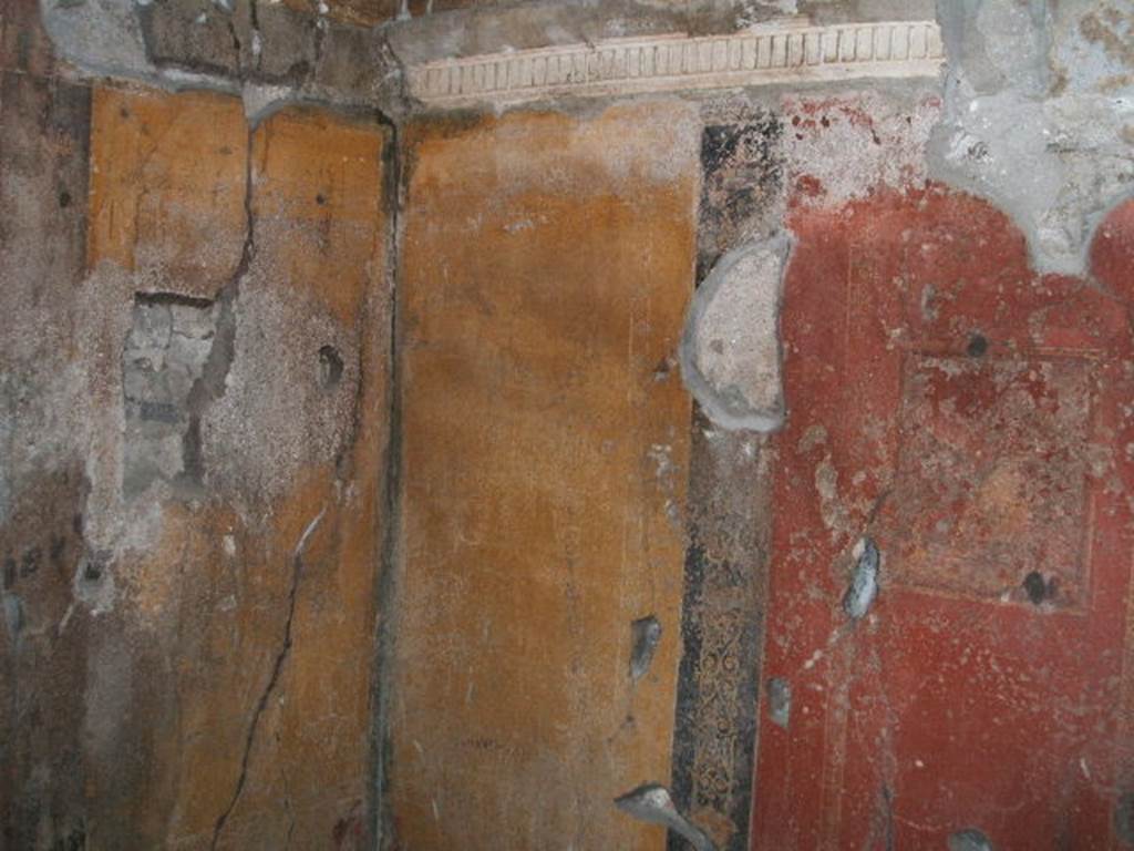 VI.16.7 Pompeii. May 2006. Room C, north-west corner.
