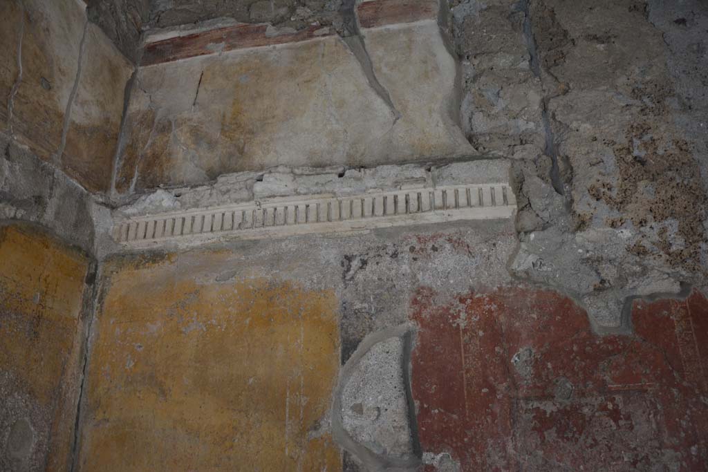 VI.16.7 Pompeii. March 2019. Cubiculum C, upper north wall in north-west corner.
Foto Annette Haug, ERC Grant 681269 DÉCOR.