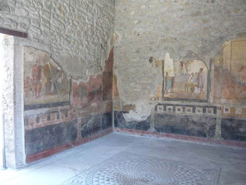 VI.16.7 Pompeii. June 2013. Room G, looking across room from east portico, after recent restoration.
Photo courtesy of Buzz Ferebee.