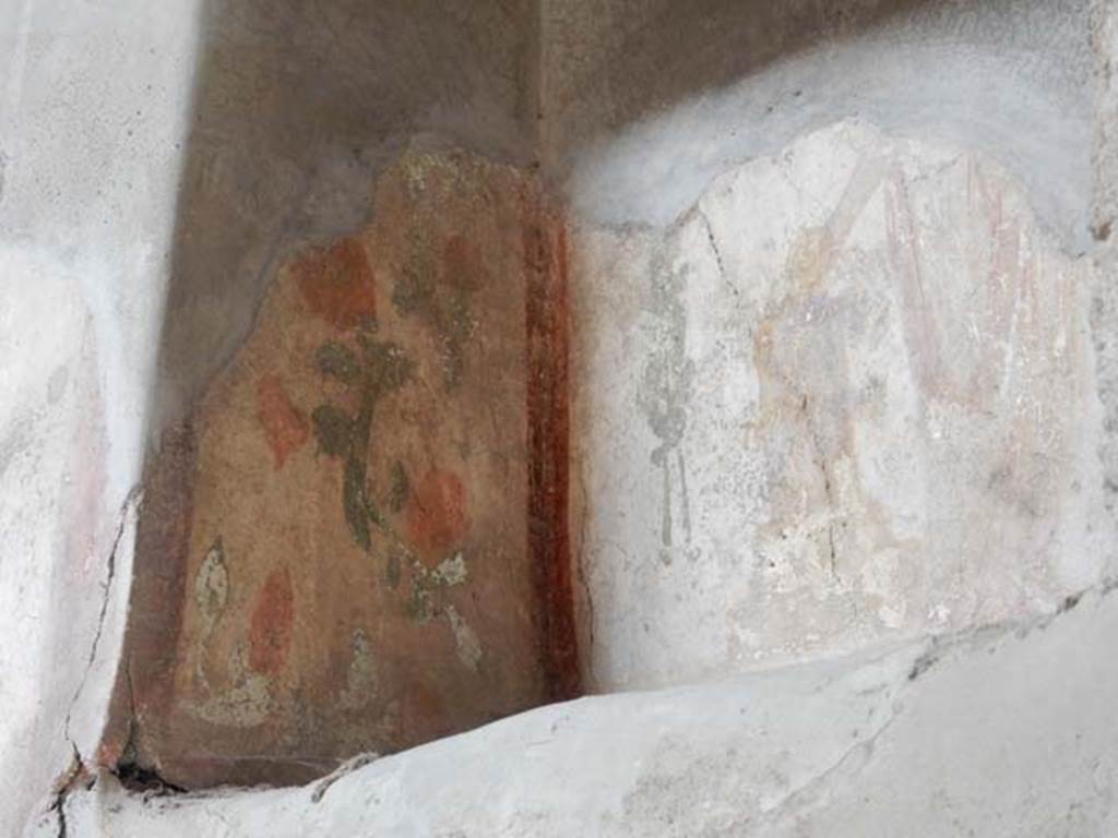 VI.16.15 Pompeii. May 2015. Looking towards north-west corner of lararium. Photo courtesy of Buzz Ferebee.