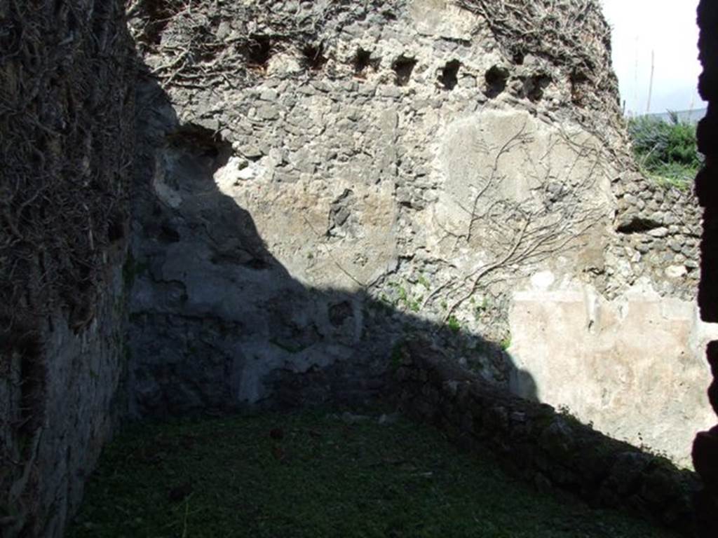 VI.16.18 Pompeii. March 2009. Room in north west corner. North wall.