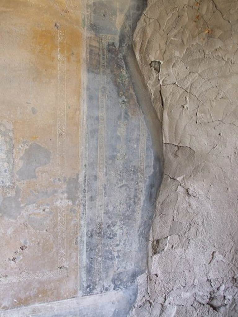VI.16.27 Pompeii. March 2009. Room G, west wall of triclinium.