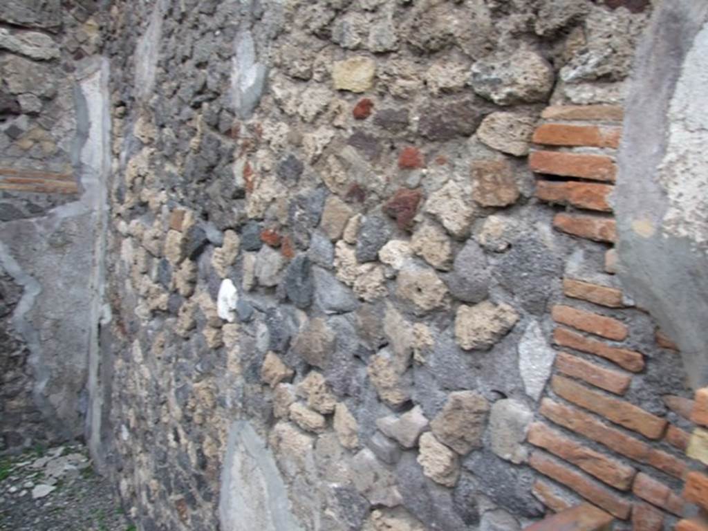 VI.17.34 Pompeii. Shop. December 2007. North wall.