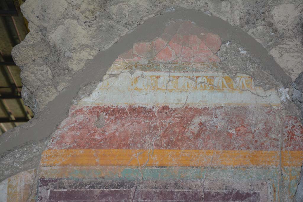 VI.17.41 Pompeii. September 2019. Detail from west wall of north ala.
Foto Annette Haug, ERC Grant 681269 DÉCOR.