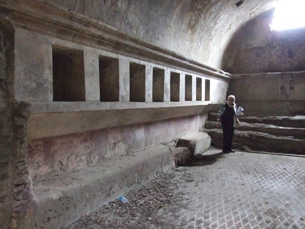VII.1.8 Pompeii. December 2007. Women’s apodyterium 11 with pool.