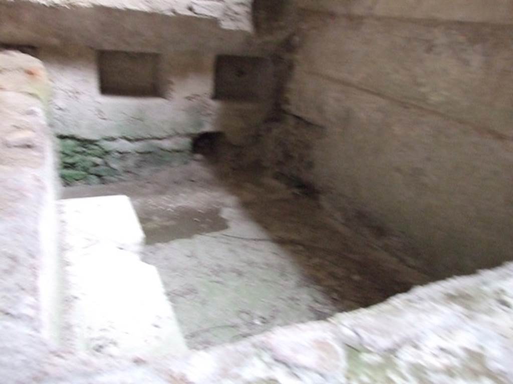 VII.1.8 Pompeii. December 2007. Pool in women’s changing room 11.
