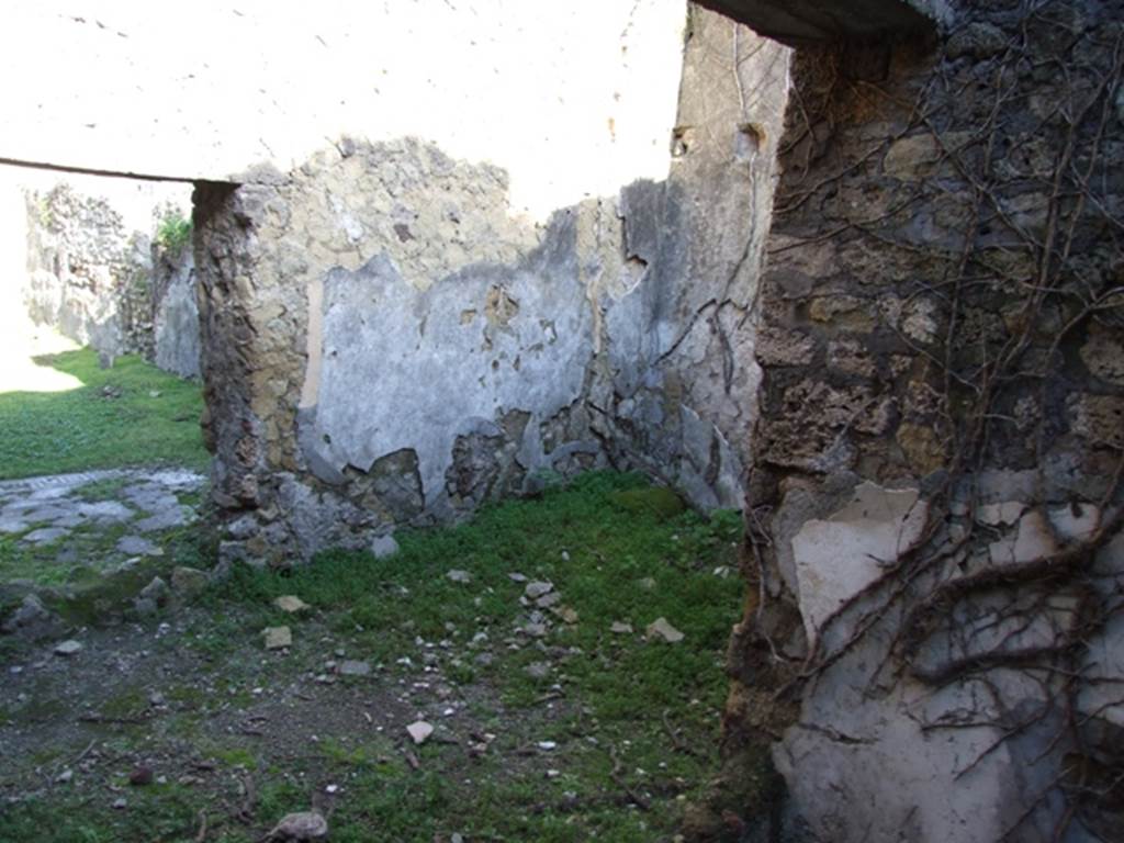 VII.2.14 Pompeii. March 2009. Room at rear of Tablinum. Looking south east.