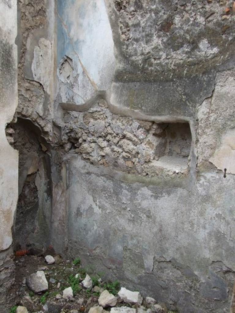 VII.2.14 Pompeii. March 2009. Garden room. West wall.