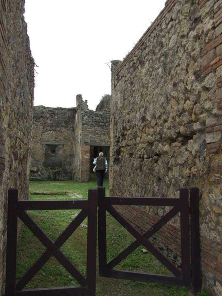 VII.2.14 Pompeii. March 2009. Entrance fauces.