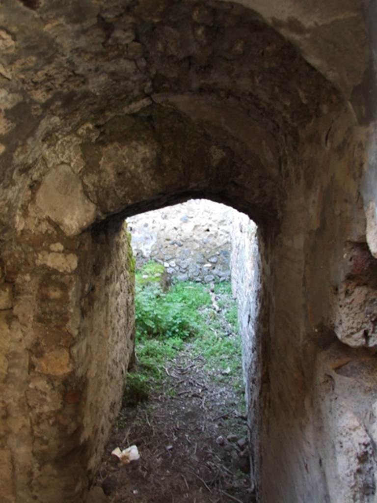 VII.2.14 Pompeii. March 2009. Two rooms on north side of corridor. Entrance from corridor.