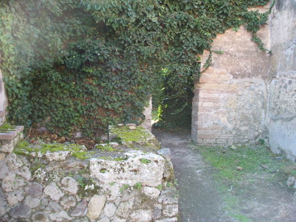 VII.2.15 Pompeii. December 2004. Looking west from entrance.