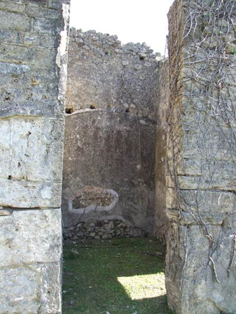 VII.2.20 Pompeii. December 2007. Doorways to room 4 and room 5.