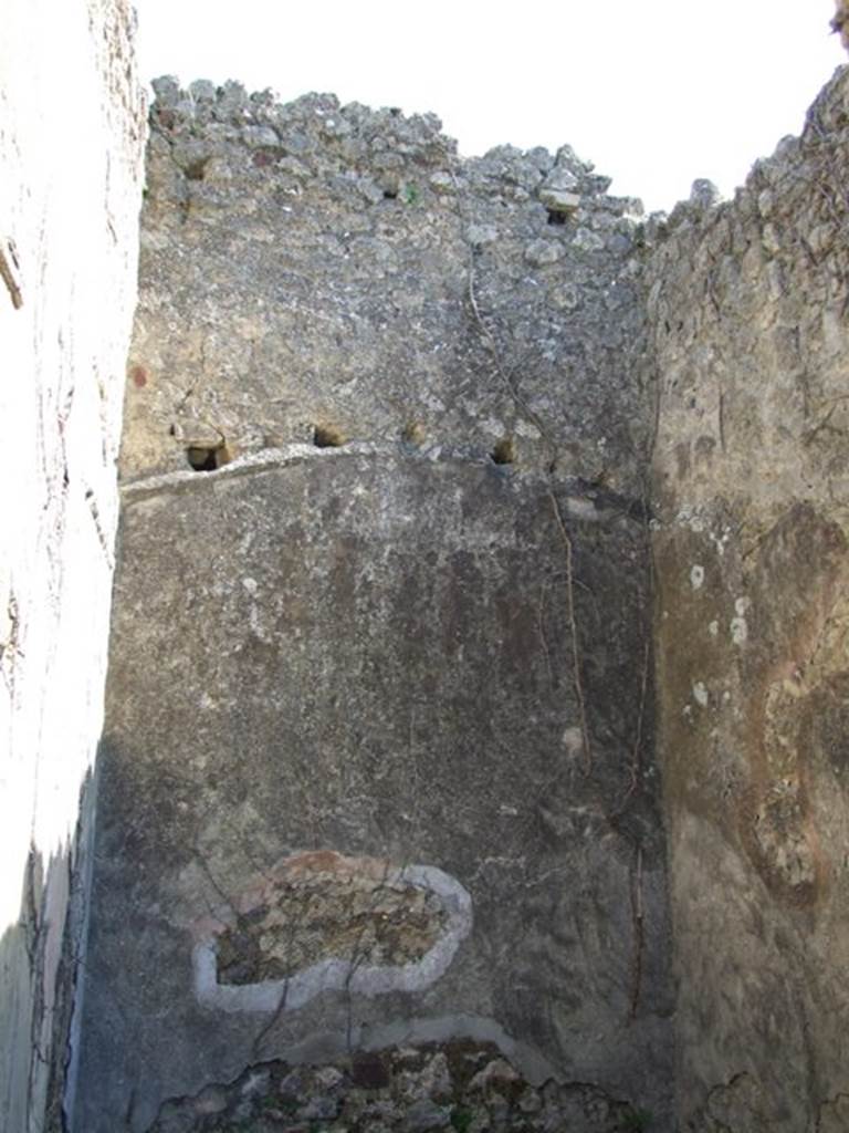 VII.2.20 Pompeii. March 2009. Room 5. Cubiculum. East wall.