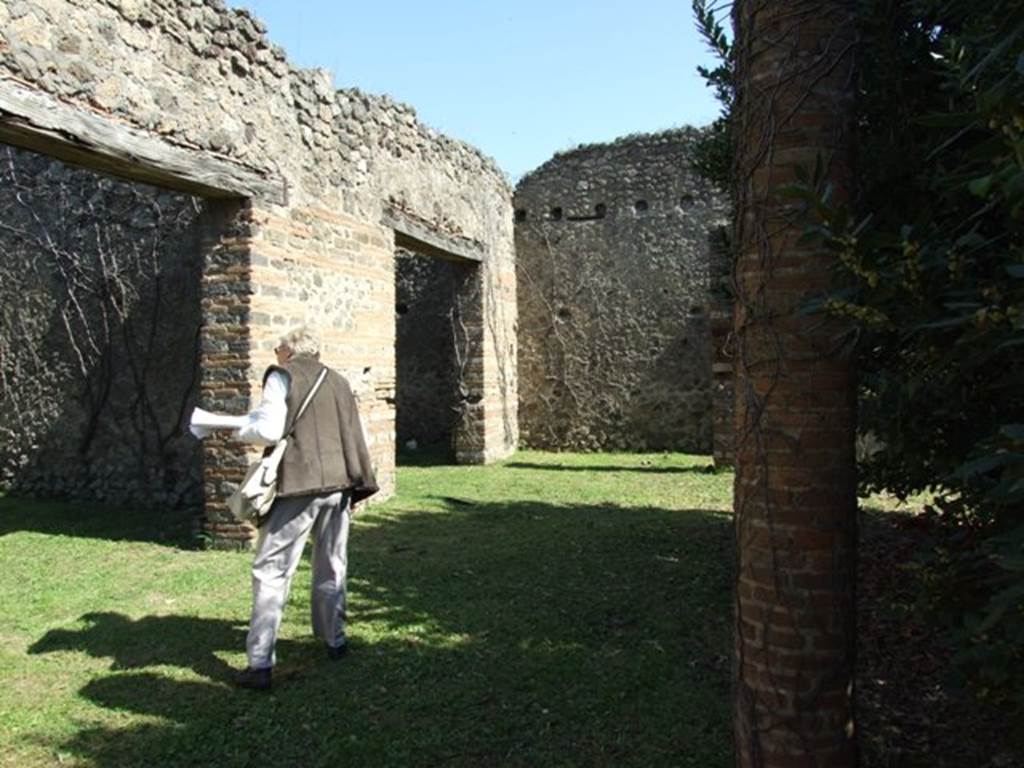 VII.2.20 Pompeii. March 2009. Looking east across north portico.