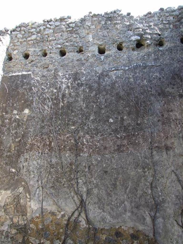VII.2.20 Pompeii. March 2009. Room 3. Cubiculum. East wall.